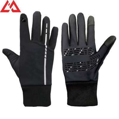 Quality Factory Breathable High Elasticity Anti Wind & Water Full Fingers  Gloves  For Biking Skating Fishing Winter Fall