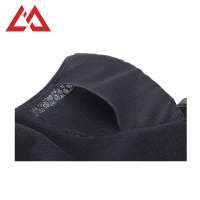 Custom unisex winter hat solid color polar fleece ski hooded balaclava face mask