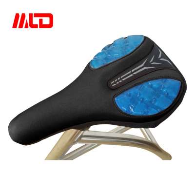 New design and patent Bike Saddle Bicycle Cycling Seat Cover Cushion Pad Five Colors GEL cycling saddle cover